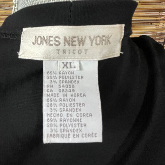 Jones New York Button Up Tie Waist Dress or Cardigan size XL - Picture 8 of 9